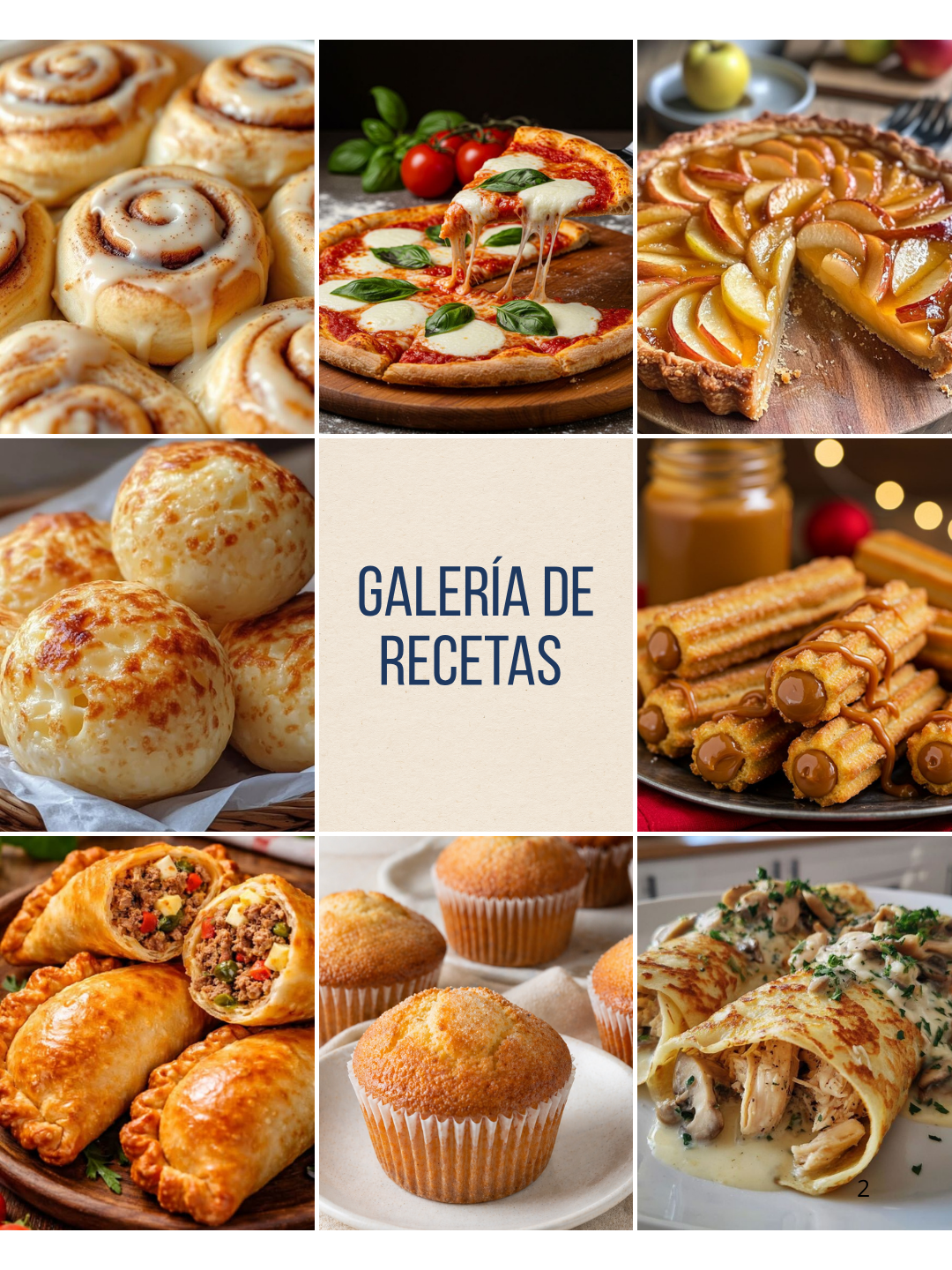 Ebook de Recetas Caseras / Sabores de tu vida soñada