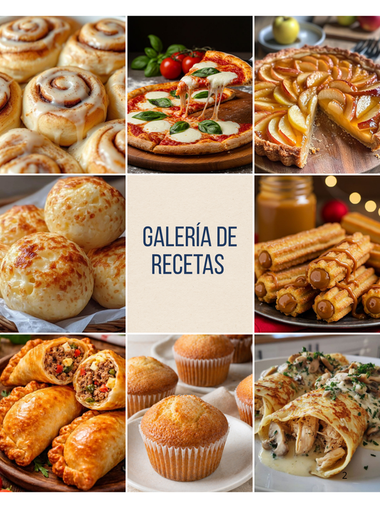 Ebook de Recetas Caseras / Sabores de tu vida soñada